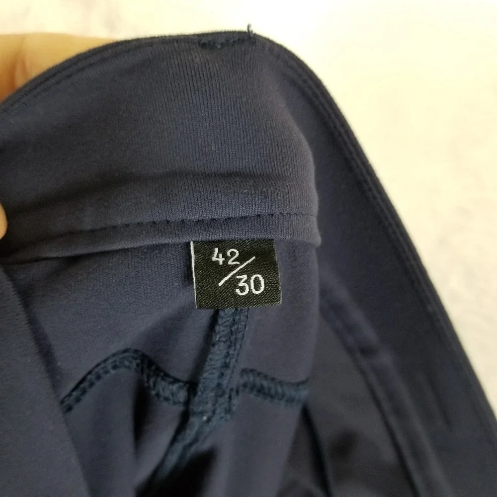 Public Rec Work to Play Pants‎ Mens 42x30 Navy Blue Stretch Chino Trousers